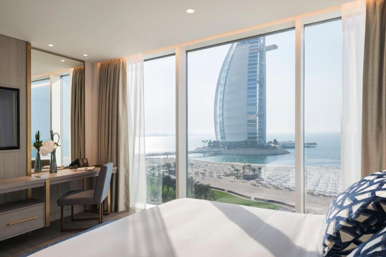 Jumeirah Beach Hotel Dubai Exterior foto A bedroom at Jumeirah Beach Hotel
