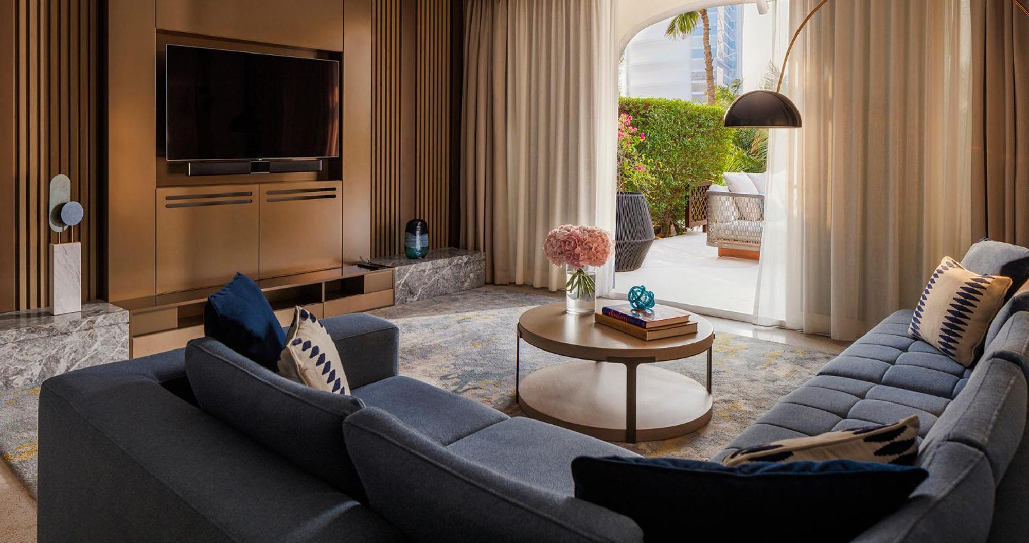 Jumeirah Beach Hotel Dubai Cameră foto A living room at the Wynn Las Vegas
